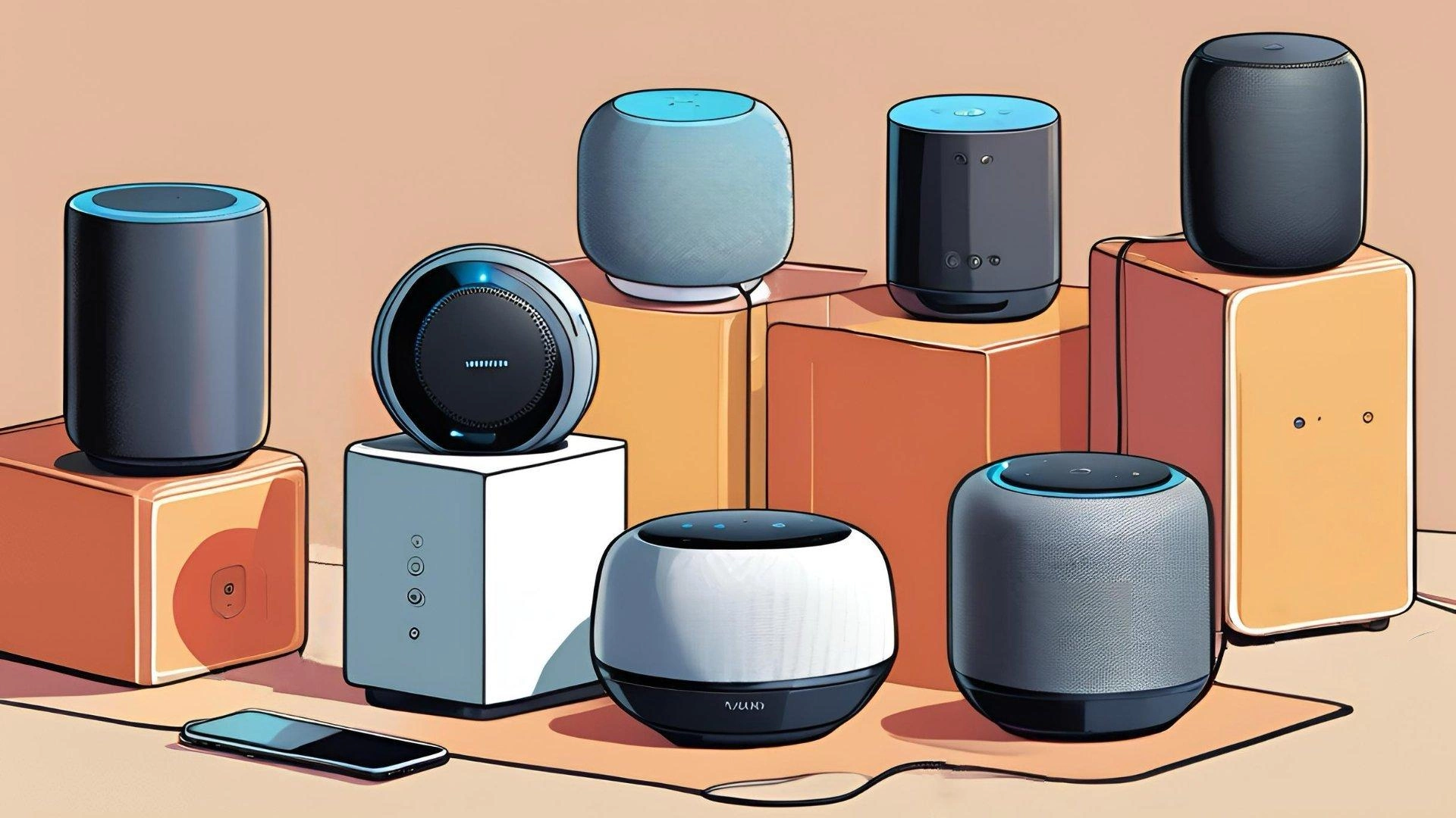 Best matter smart speakers featured