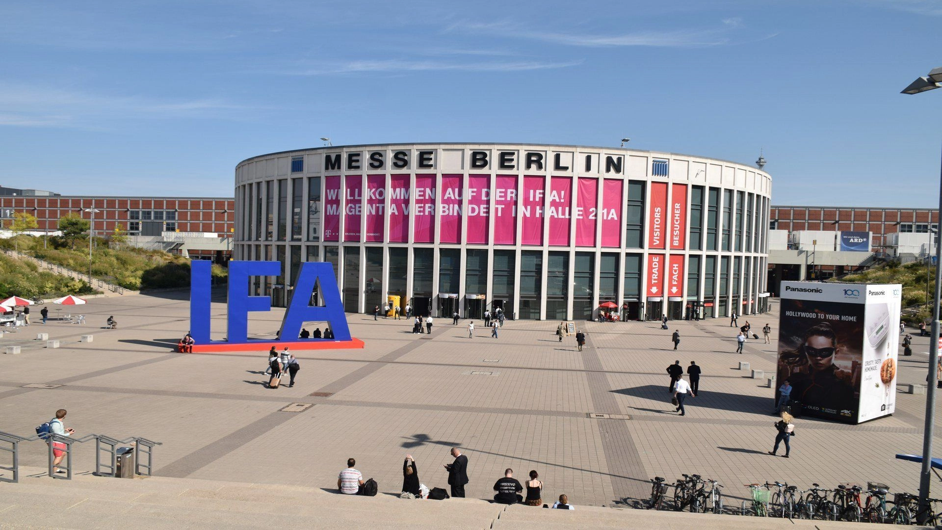 IFA is held at the Messe Berlin exhibition center