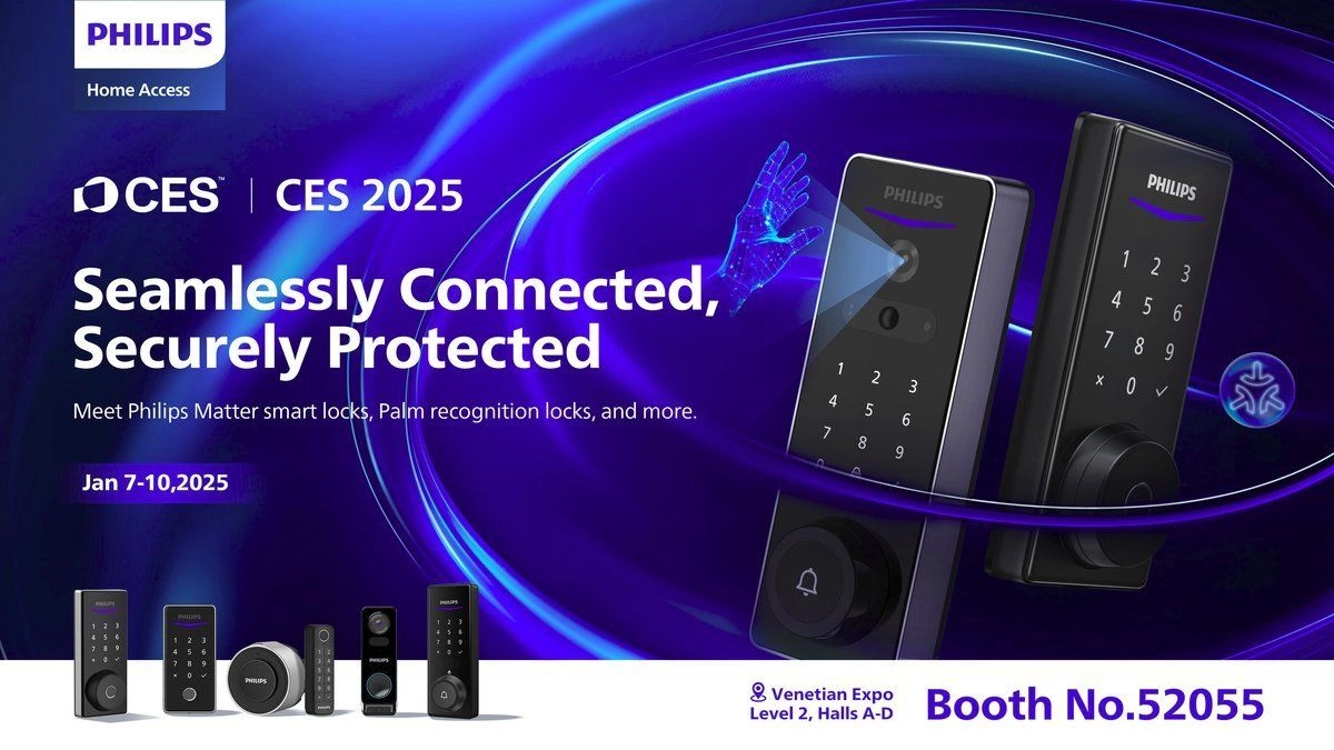 Philips smart locks at CES 2025