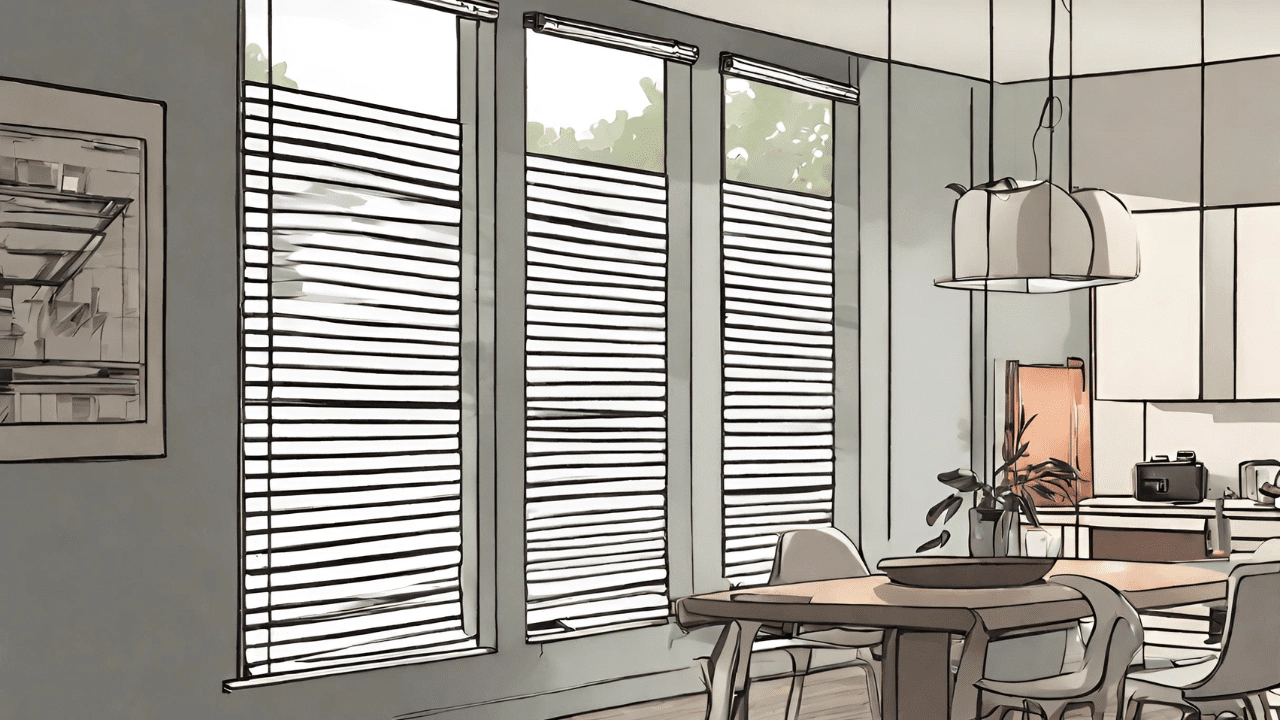 Matter smart home window blind