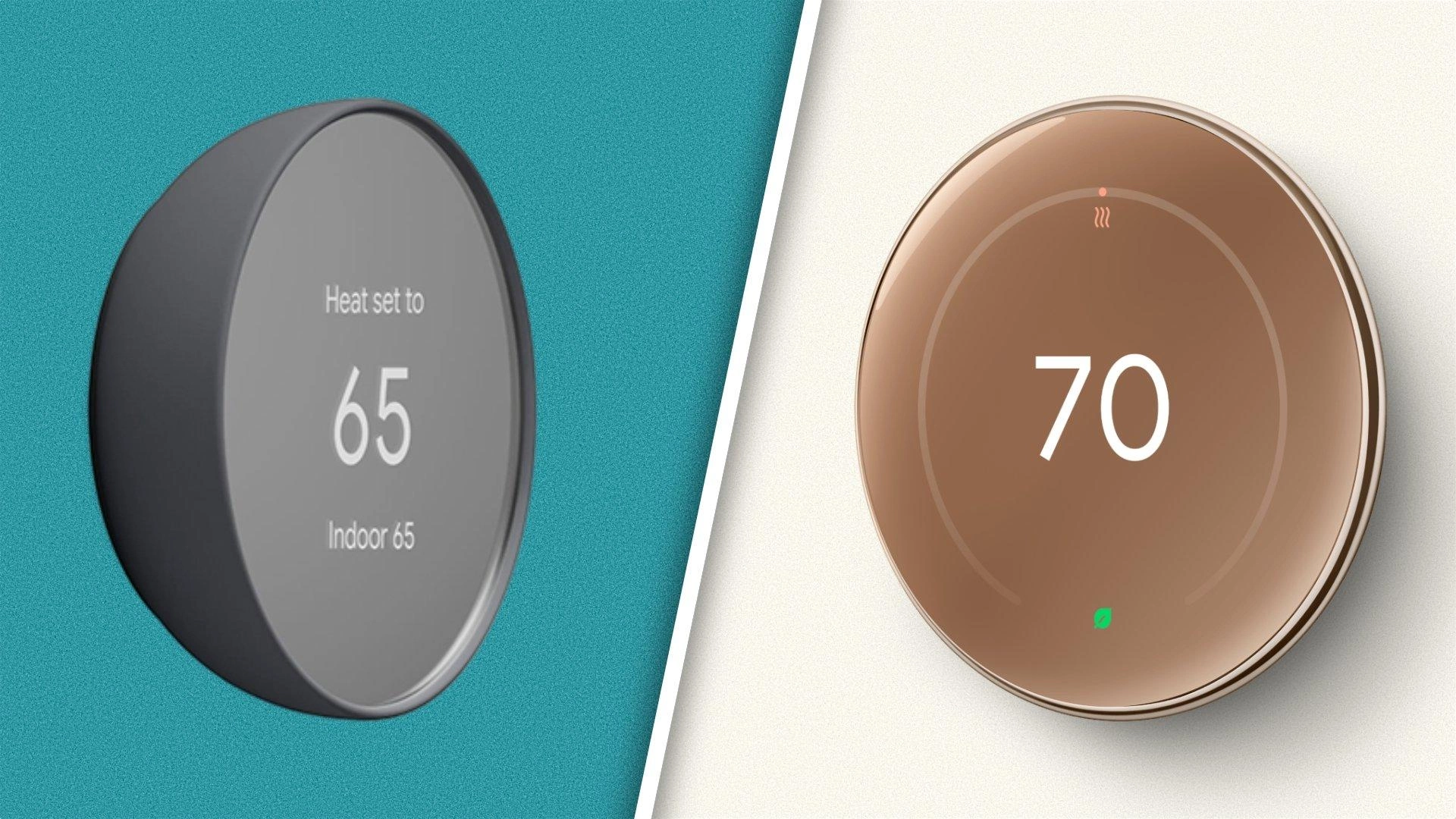 Nest thermostat versus featured