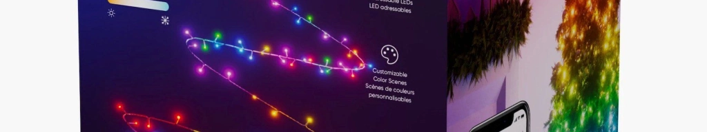 Nanoleaf smart holiday string lights