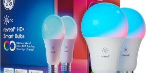 GE Cync Reveal HD+ A19 Smart Bulb