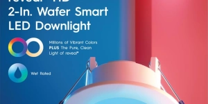 Cync Reveal HD+ Smart LED Wafer Downlight