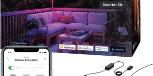 Nanoleaf Essentials Matter Smart Multicolor Outdoor String Lights