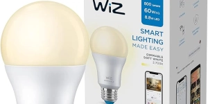 WiZ A19 60W Warm White LED Smart Bulb