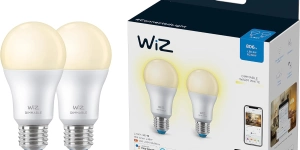 WiZ E27 60W Dimmable Warm White Smart Bulb