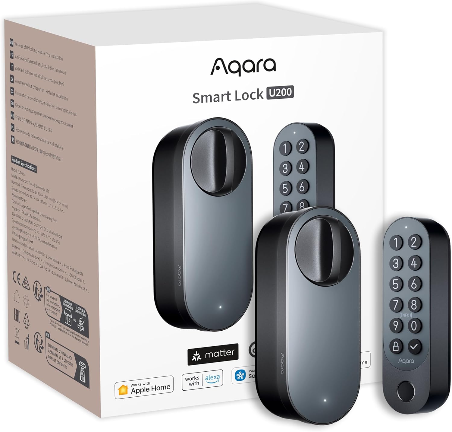 Aqara smart lock u200 product