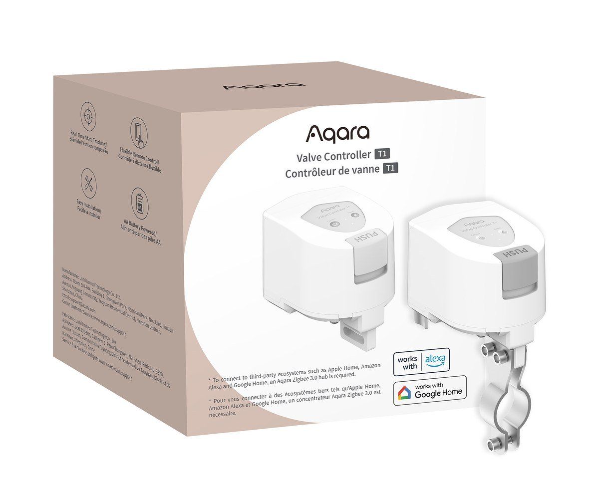 Aqara Valve Controller T1 with Matter