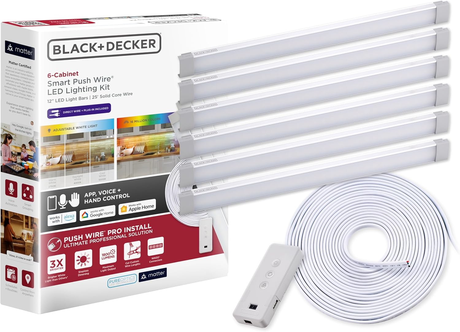 Blackdecker under cabinent light kit 12 product