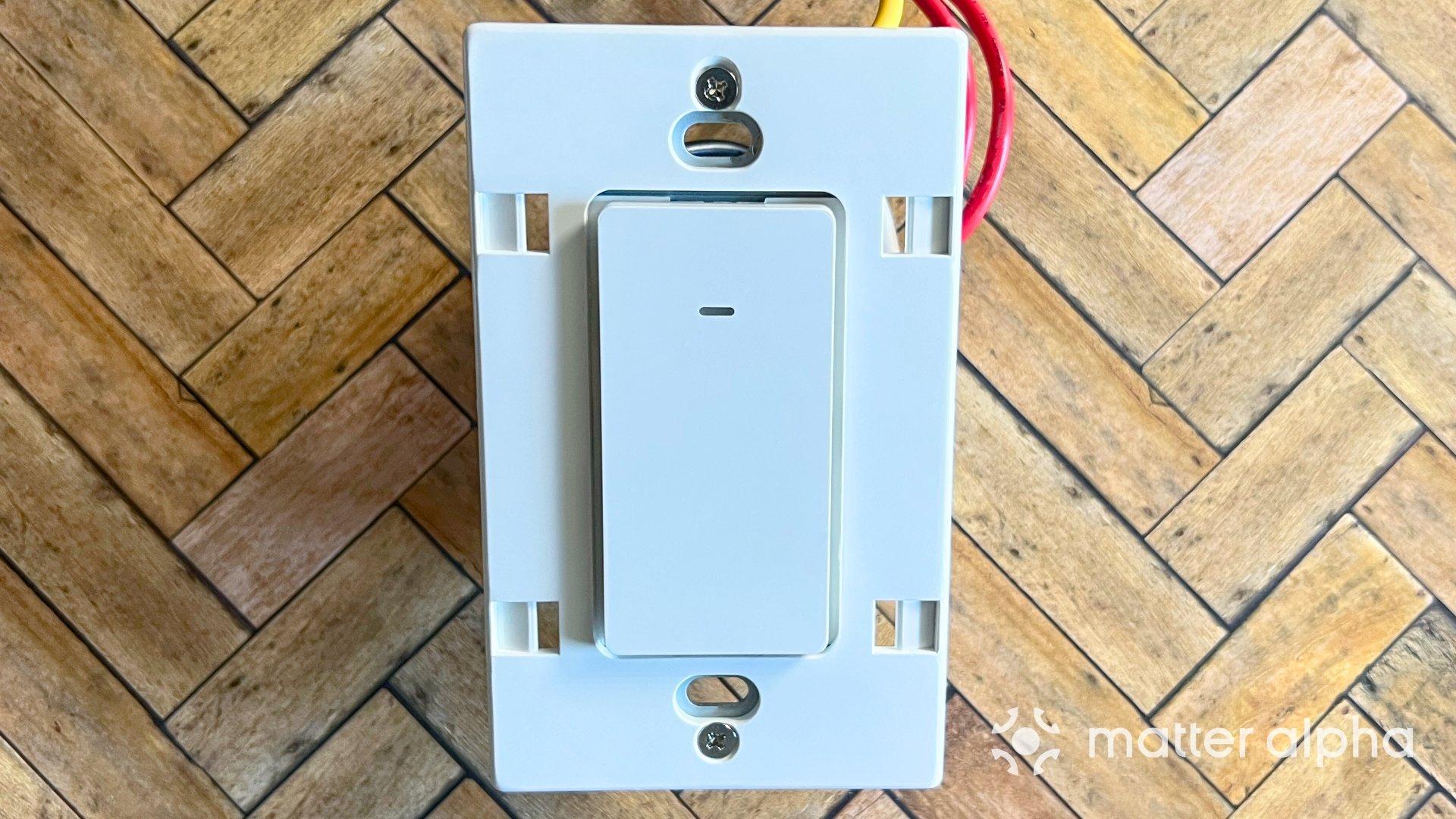 Eve light switch review front