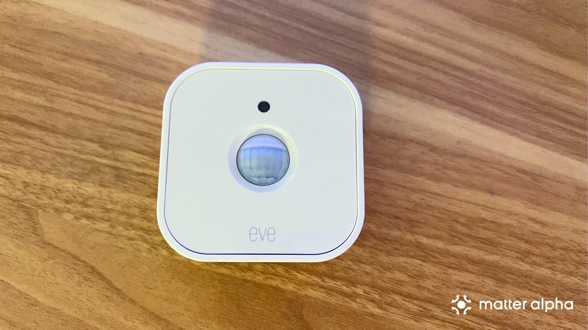 Eve motion sensor review front