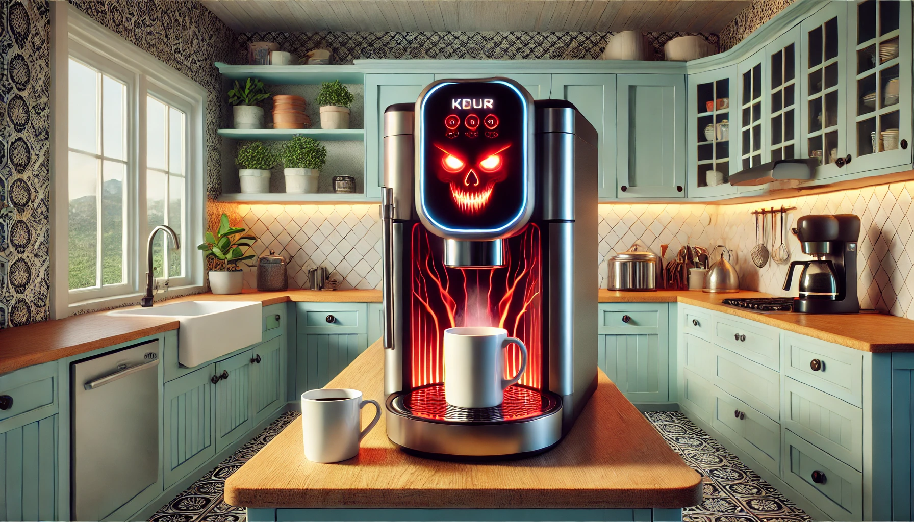 Evil coffee machine