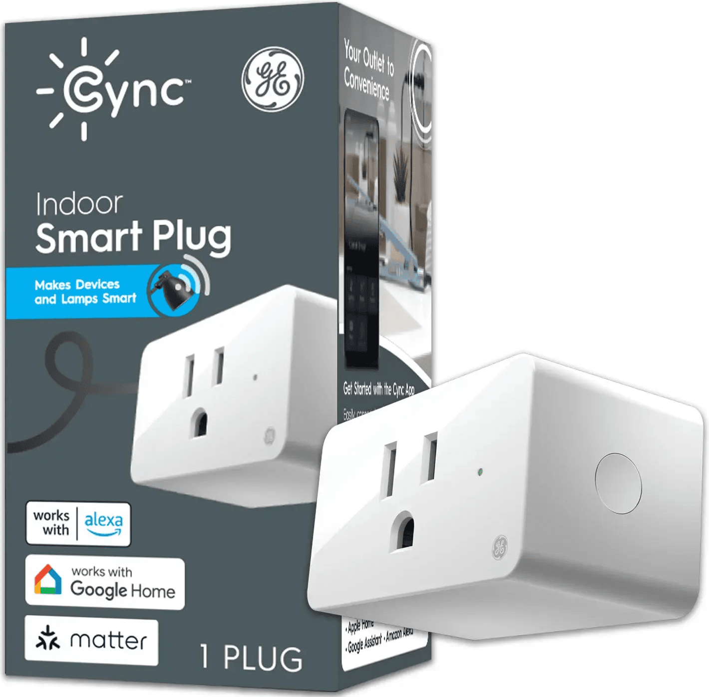 Ge cync indoor smart plug packaging