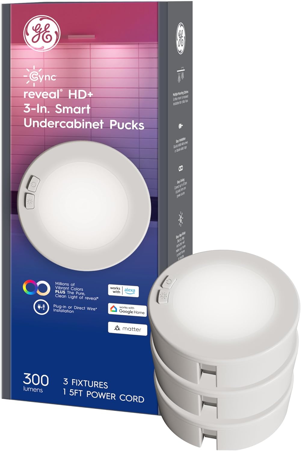 Ge cync under cabinet light puck 3 product