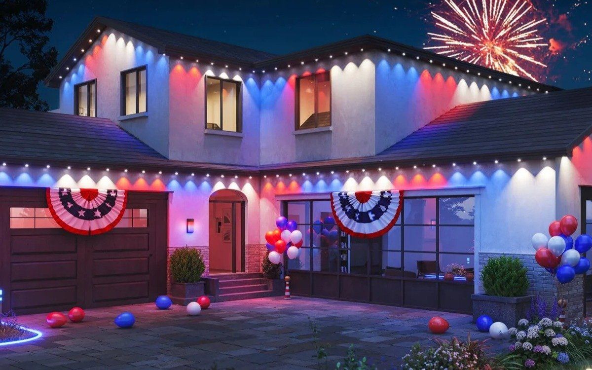 Govee permanent outdoor lights 2 independence day