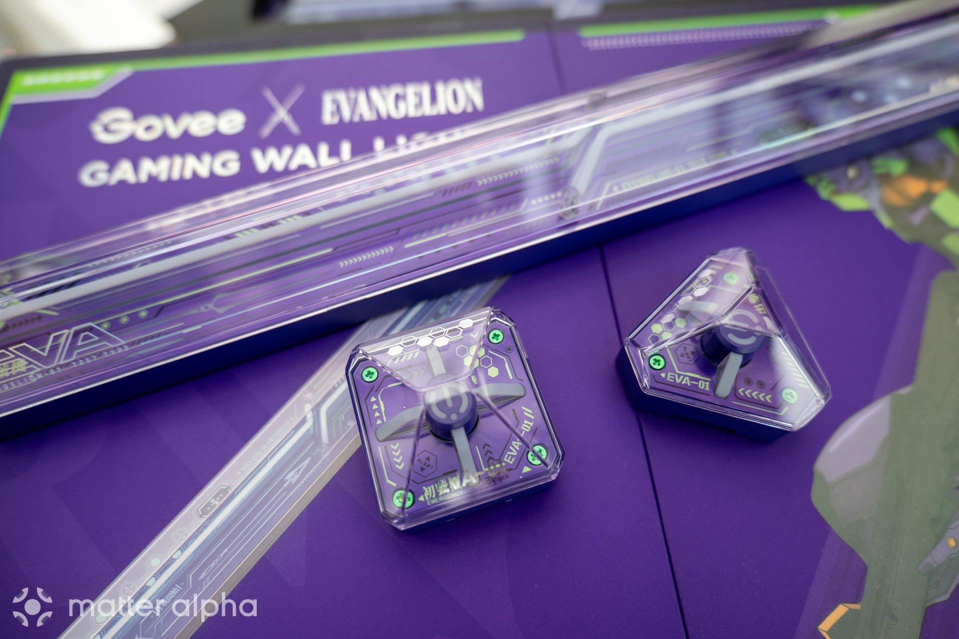 Govee x evangelion wall light review hub pieces