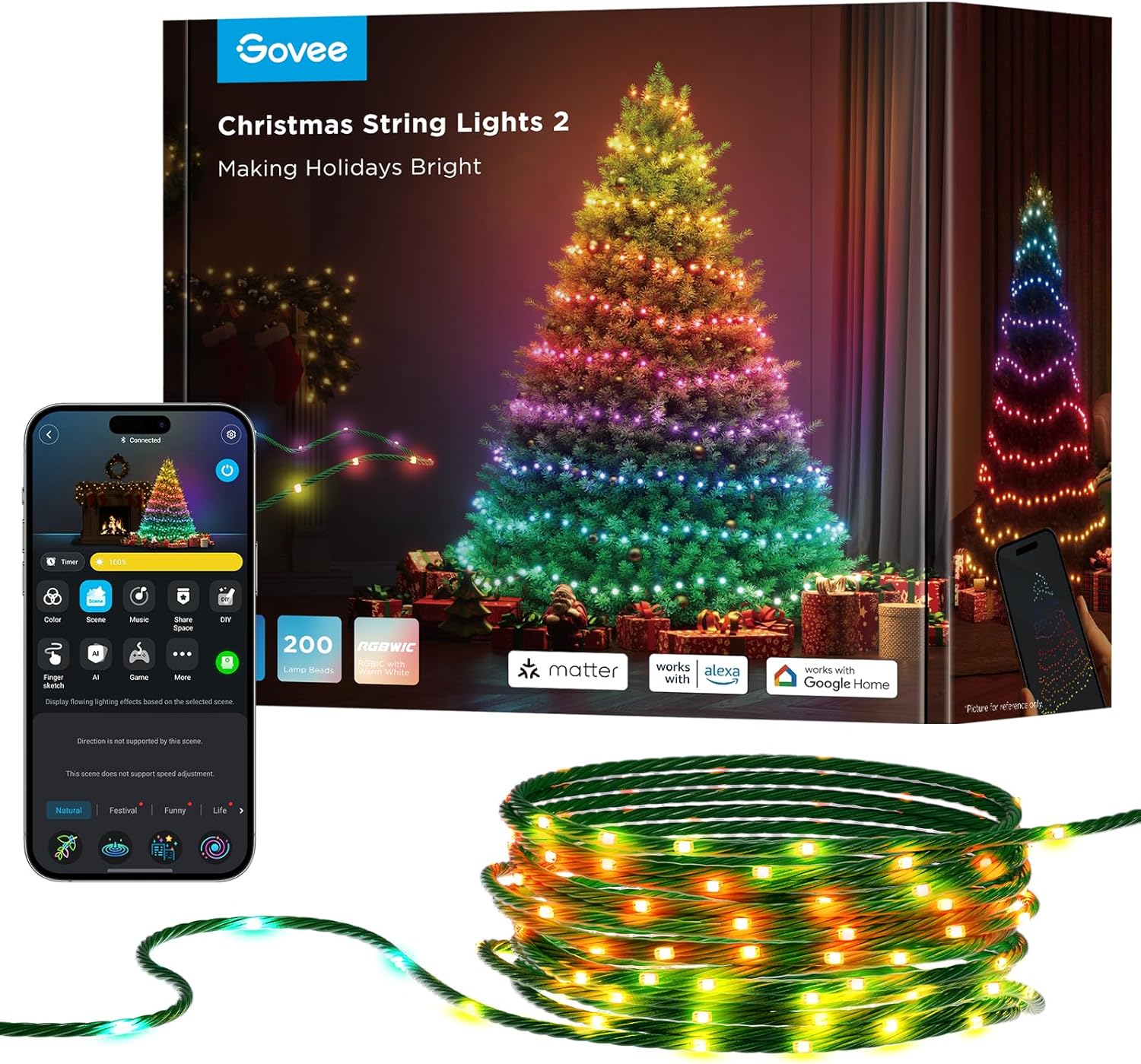 Govee xmas string lights