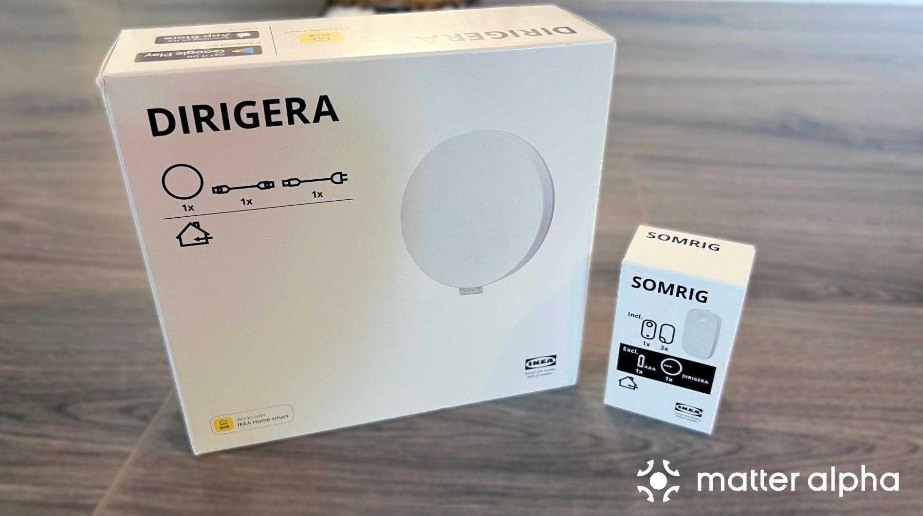 Ikea somrig button review hub and box