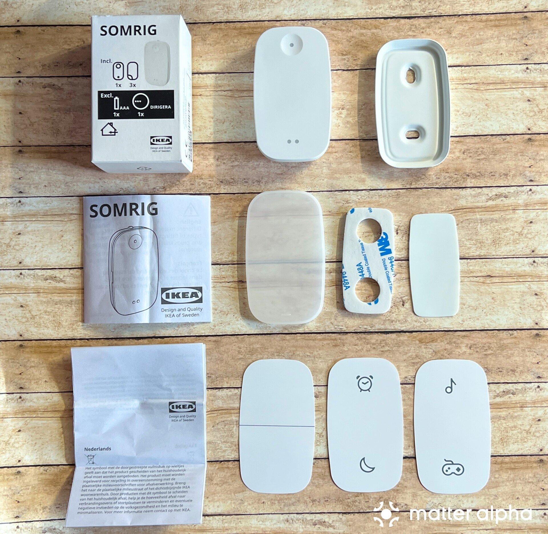 Ikea somrig button review unboxing