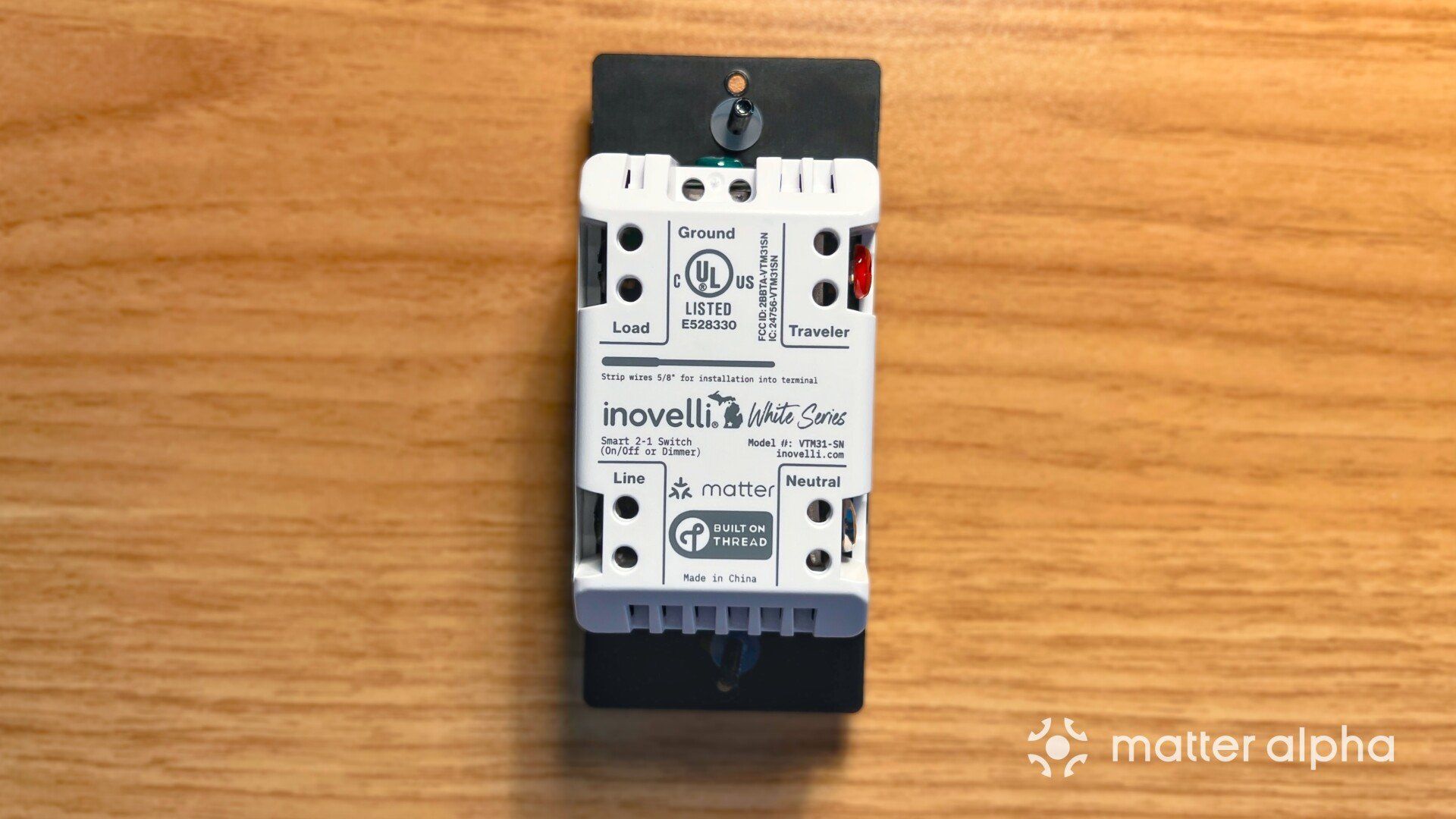 Inovelli white series dimmer review back