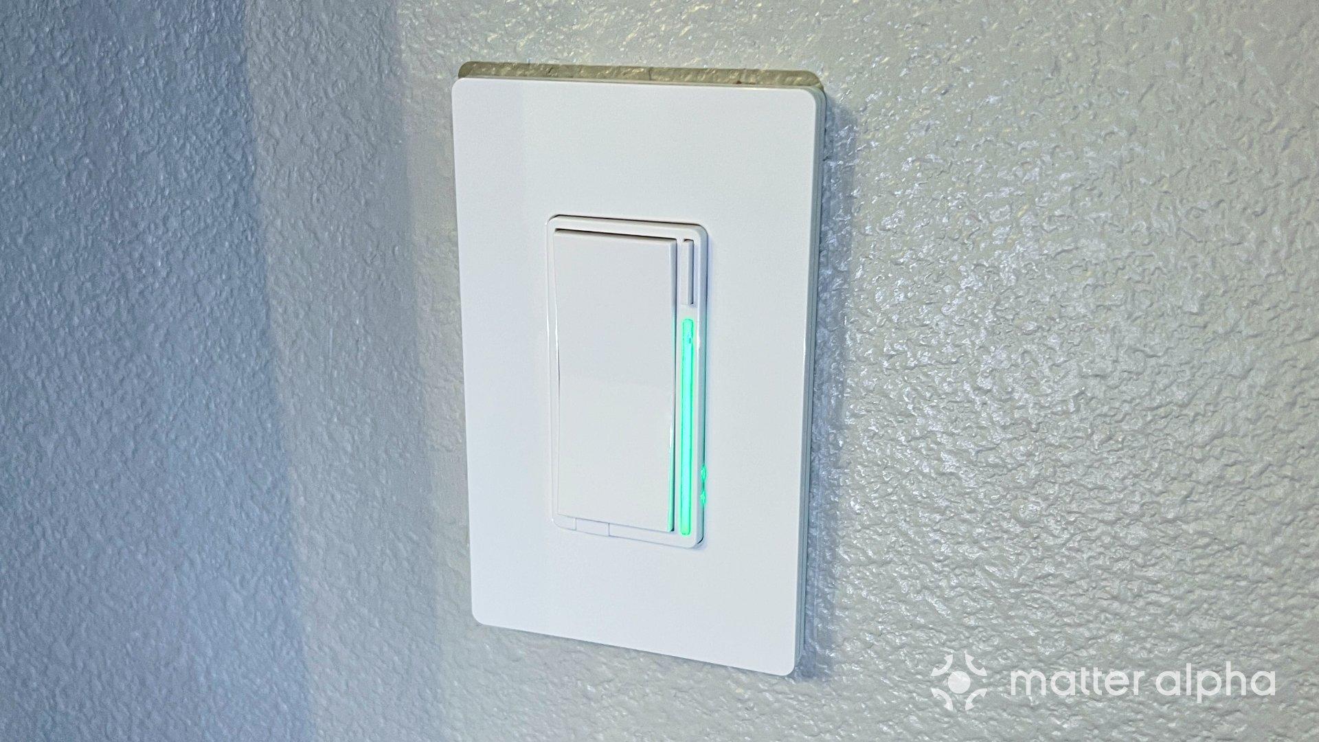 Inovelli white series smart dimmer review installed