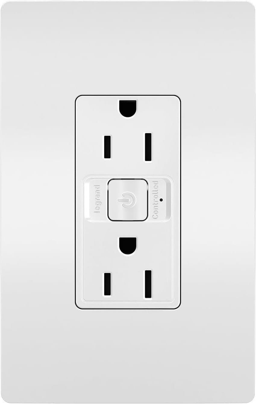 Legrand radiant wifi matter smart outlet product