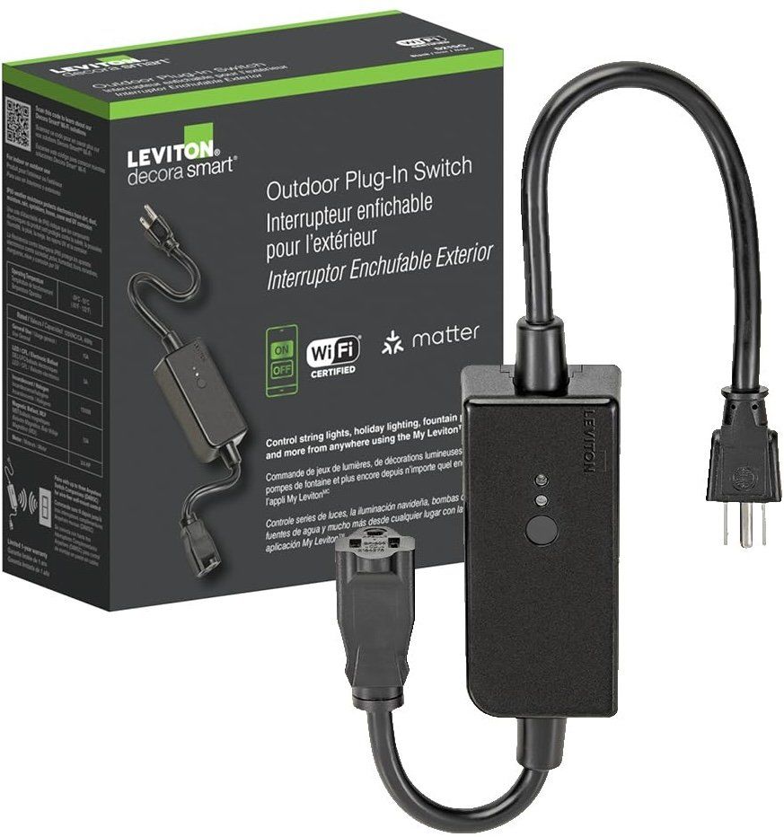 Leviton decora smart outdoor plugin switch product