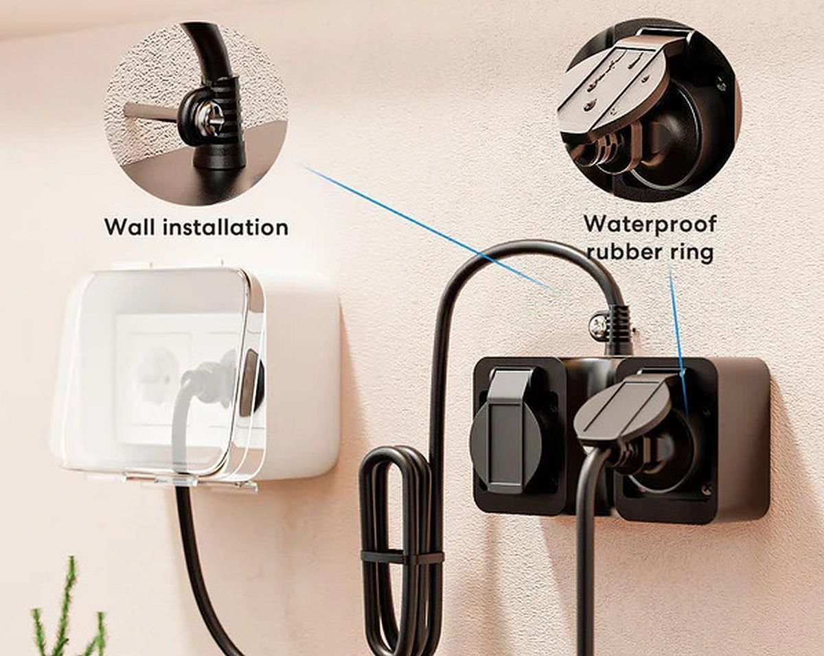 Meross matter smart outdoor plug weatherproof