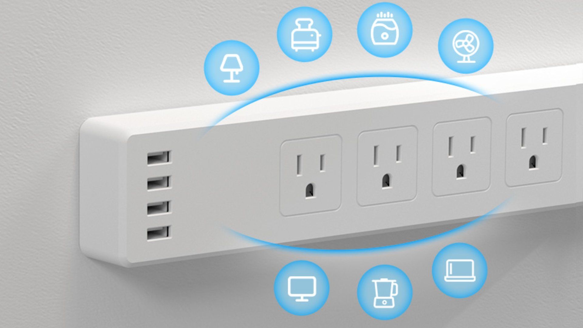 Meross smart power strip lifestyle