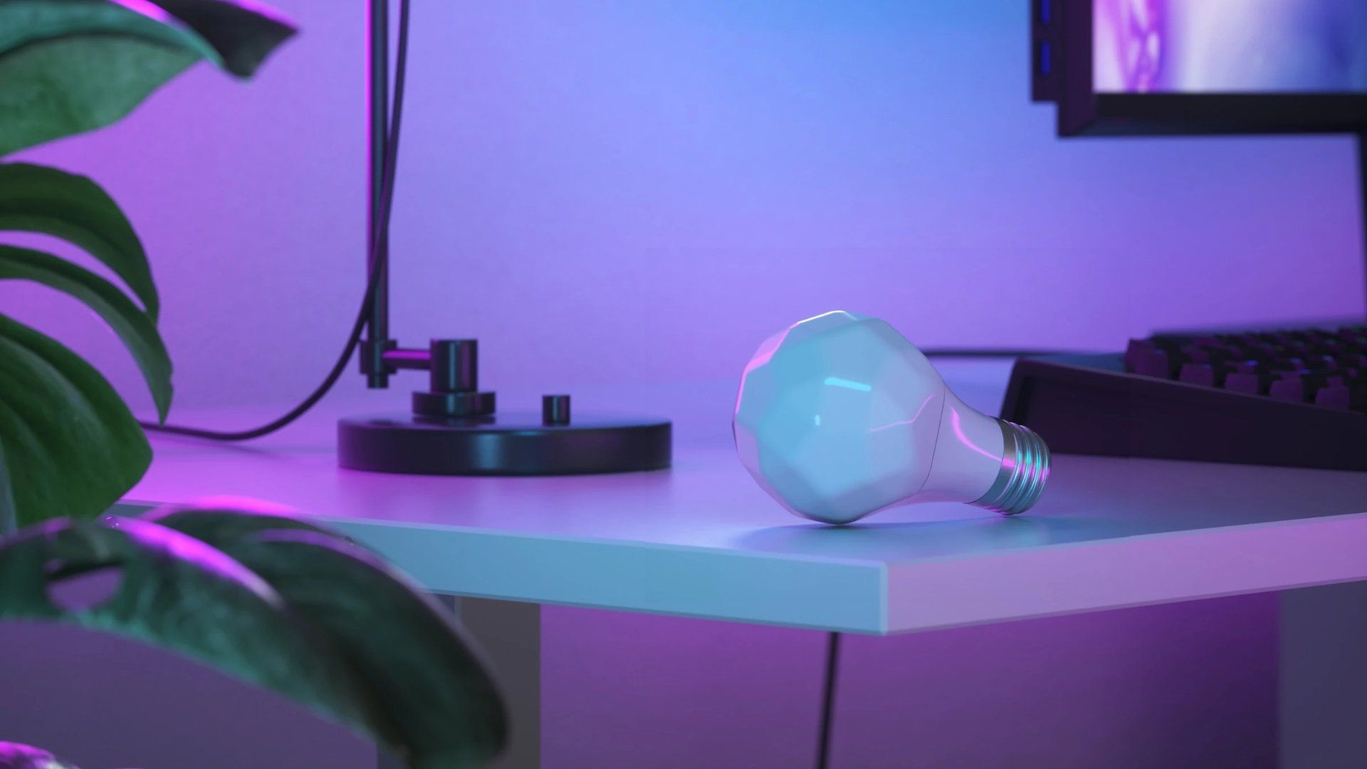 Nanoleaf essentials matter light bulb lifestyle