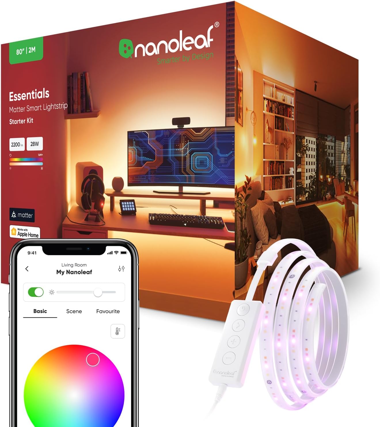 Nanoleaf essentials matter light strip