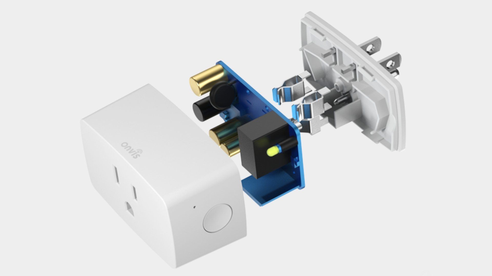 Onvis s4 smart plug review internals view