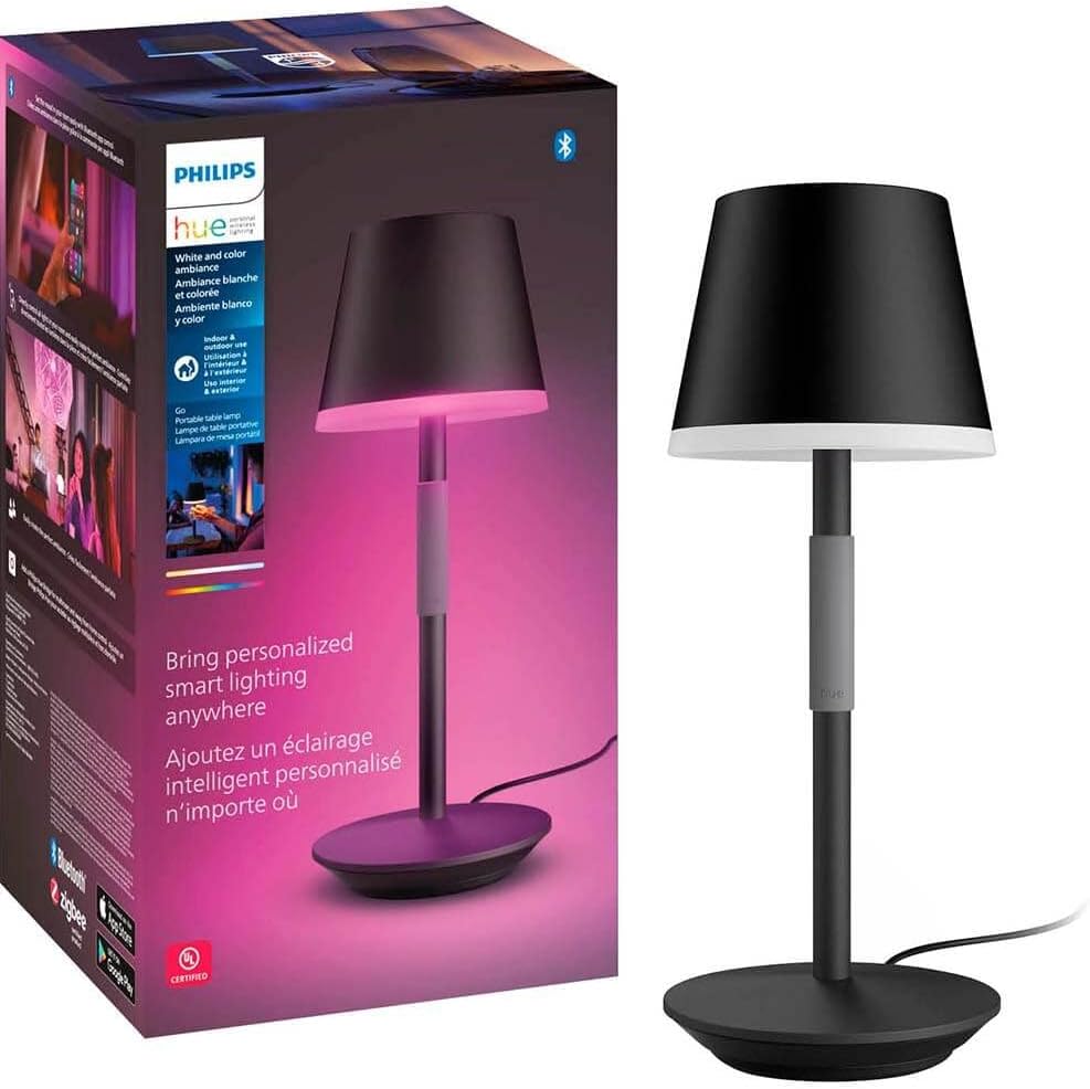 Philips hue go smart table lamp