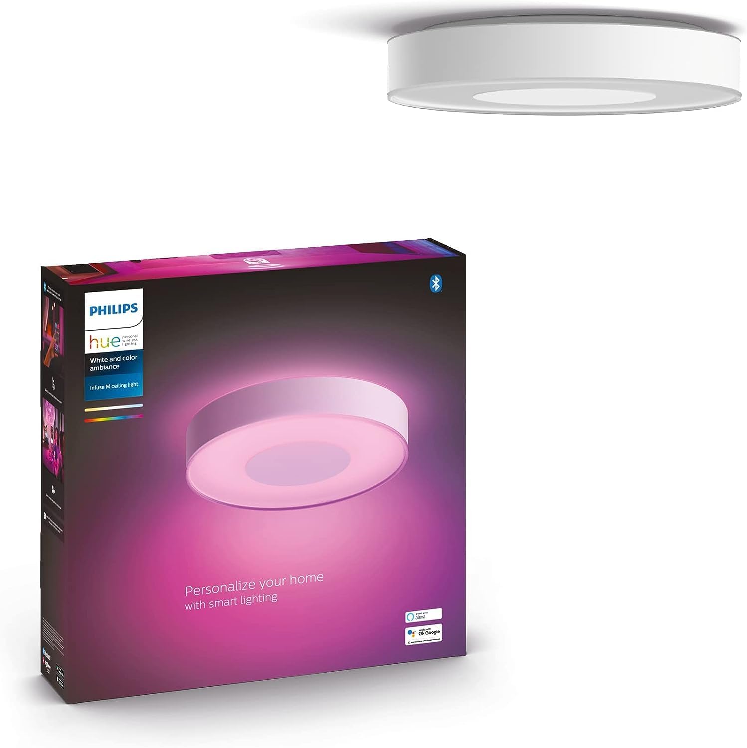 Philips hue infuse ceiling lamp