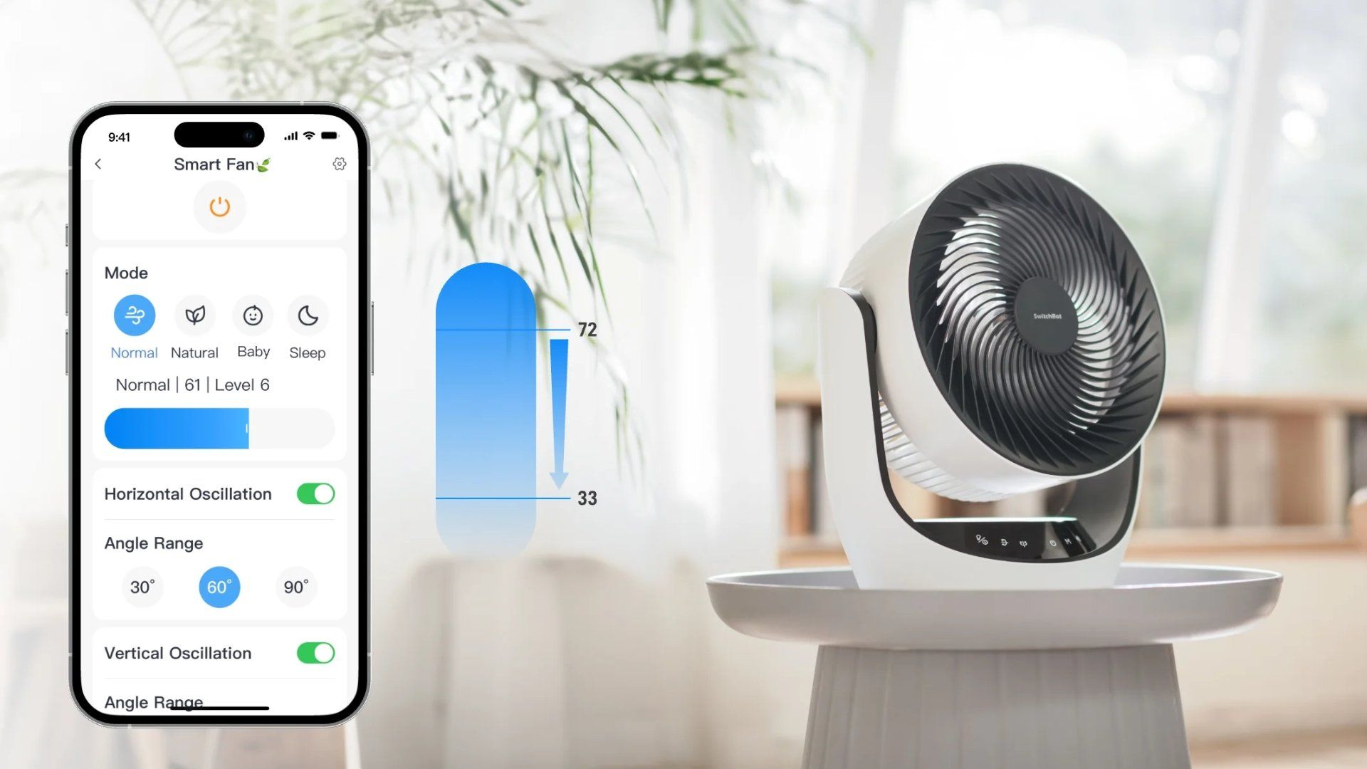 Switchbot smart cirtulator fan lifestyle