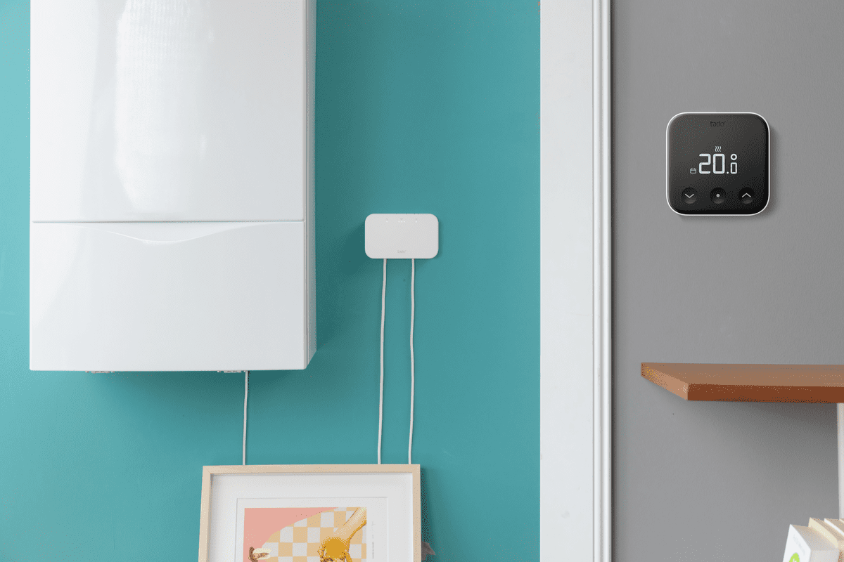 Tado X smart thermostat and boiler