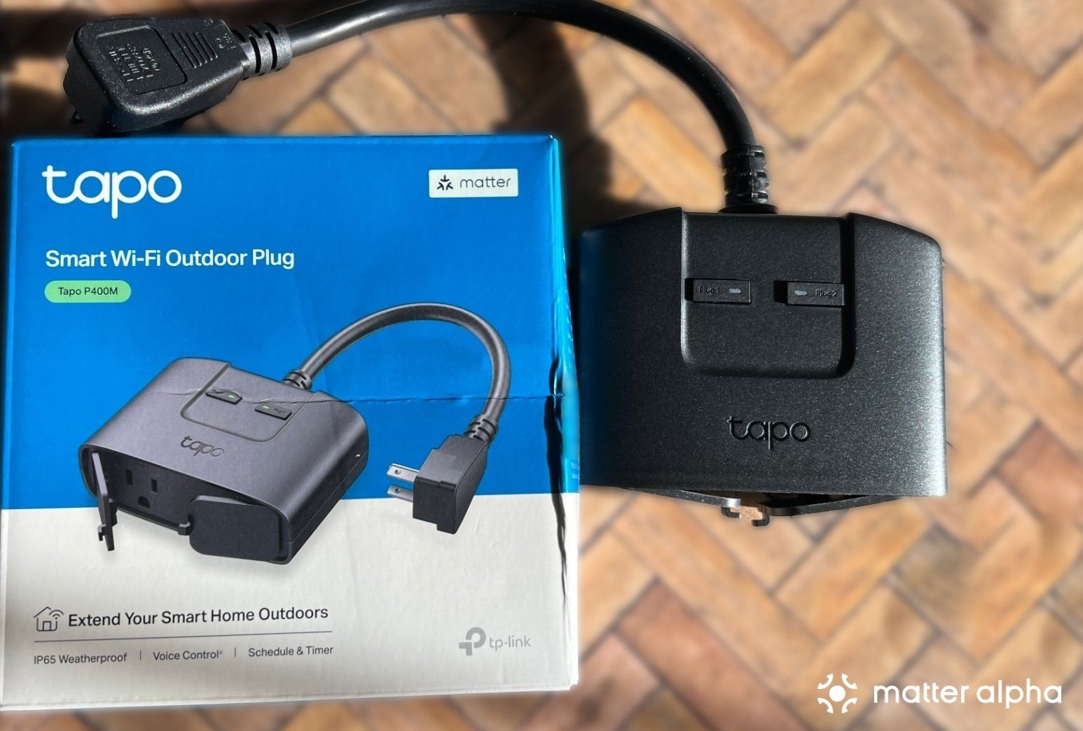 Tapo outdoor smart plug review packaging