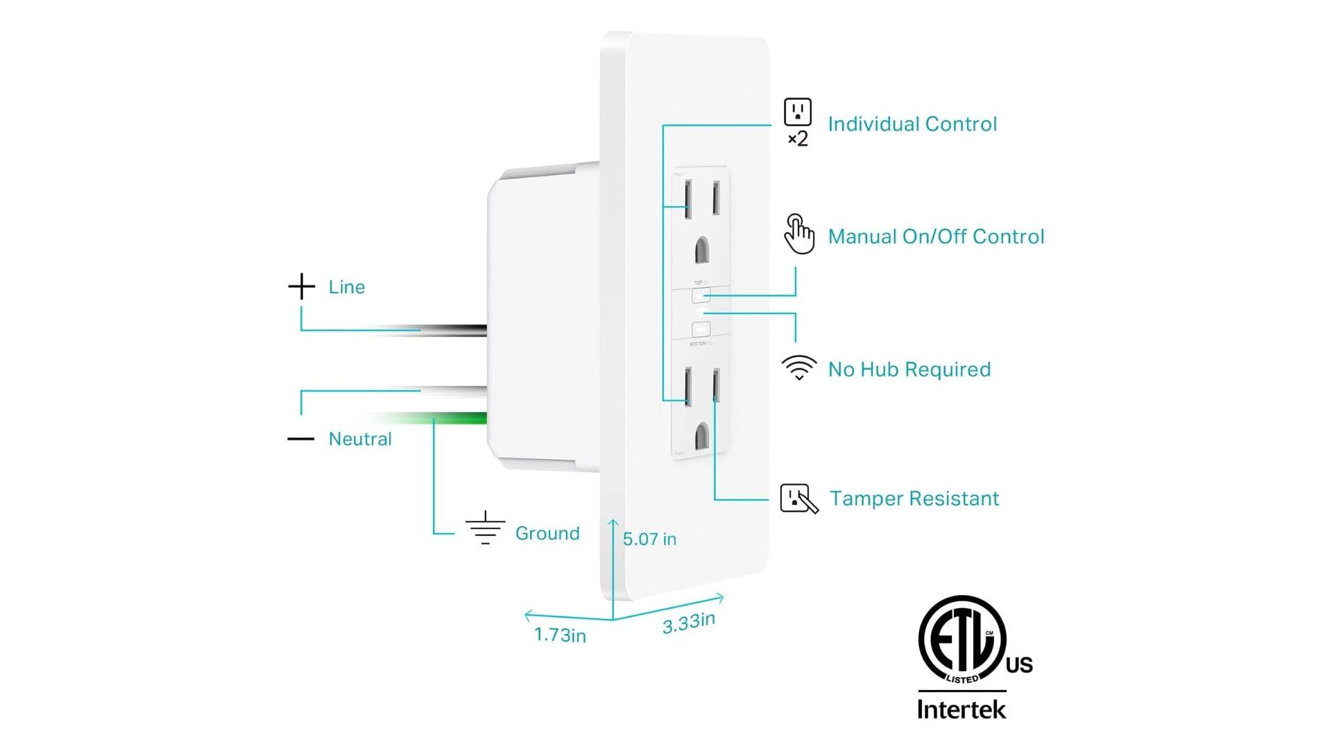 Tapo p210m smart wifi outlet features