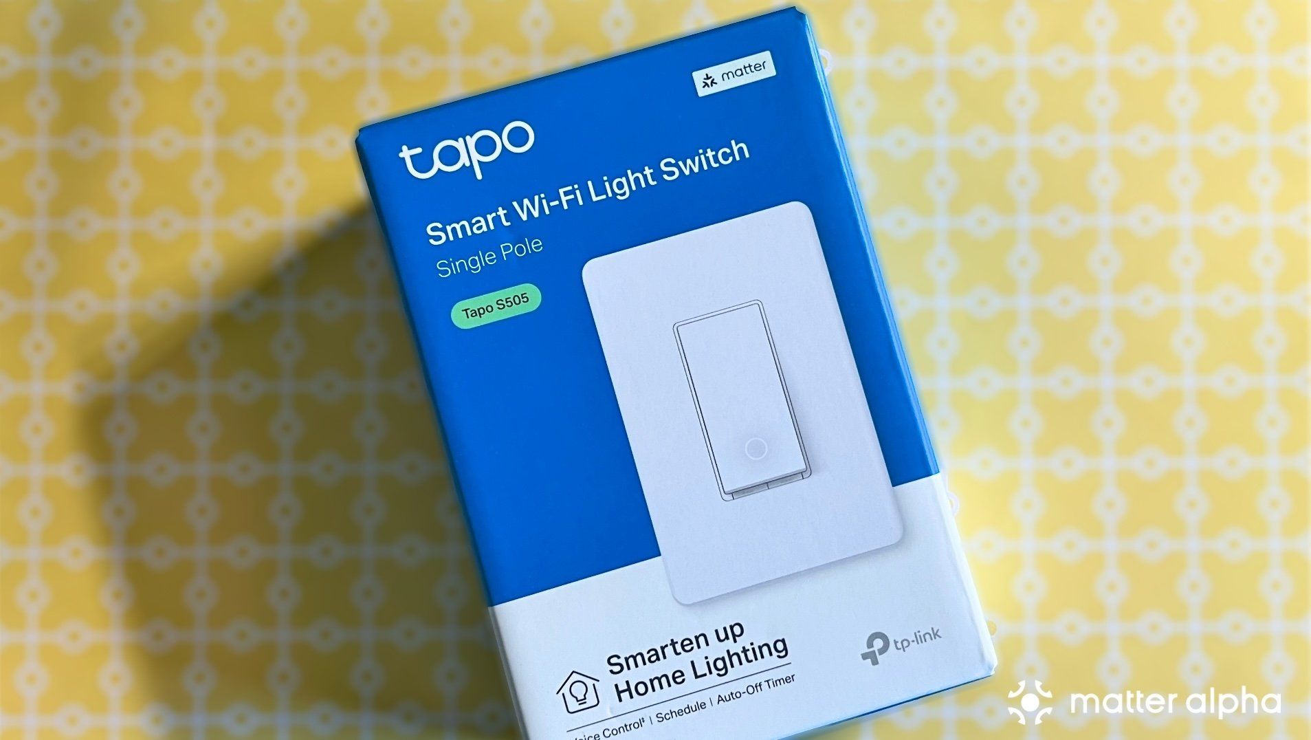 Tapo s505 smart wifi light switch review box