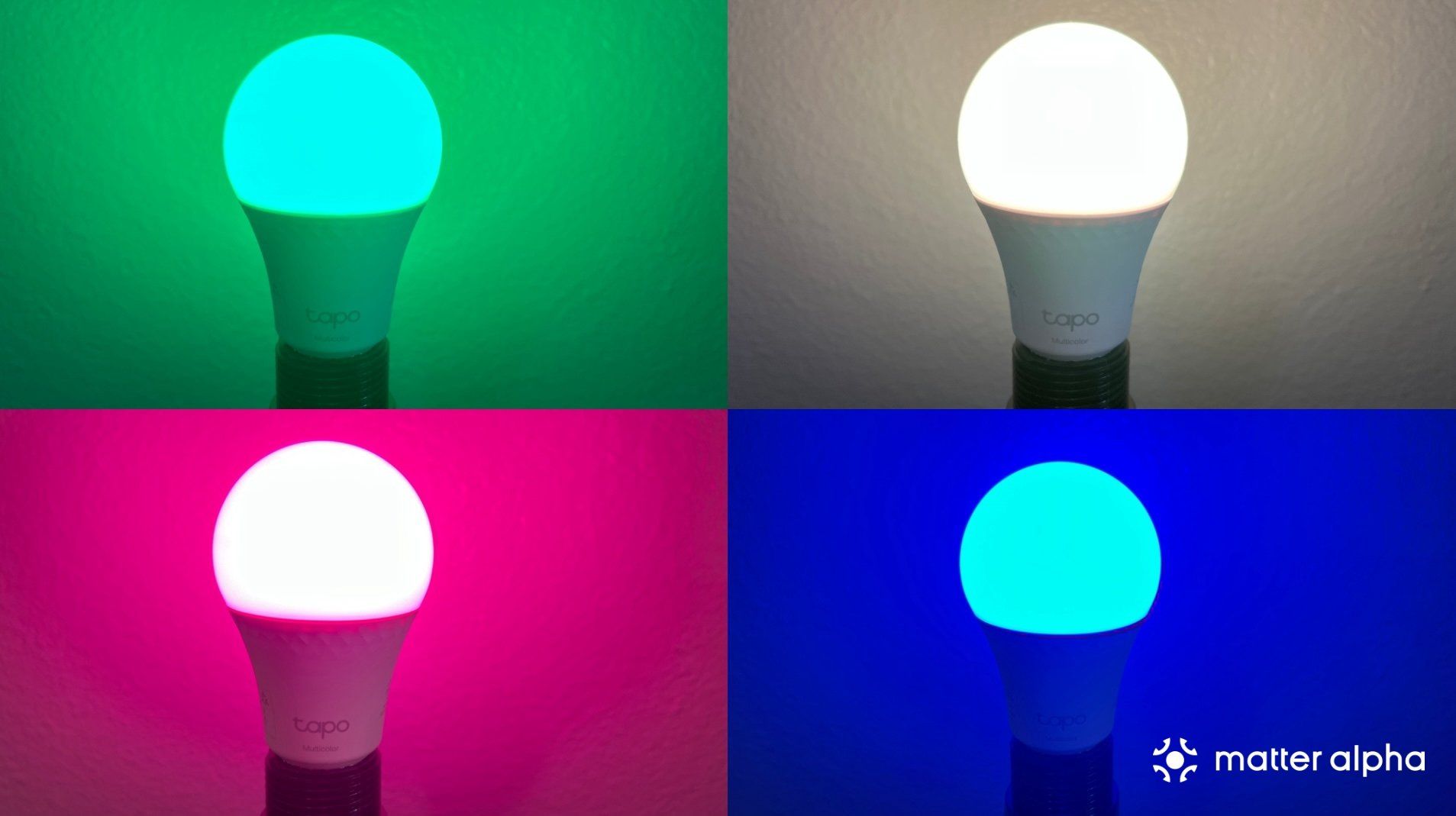 Tapo smart bulb review colors