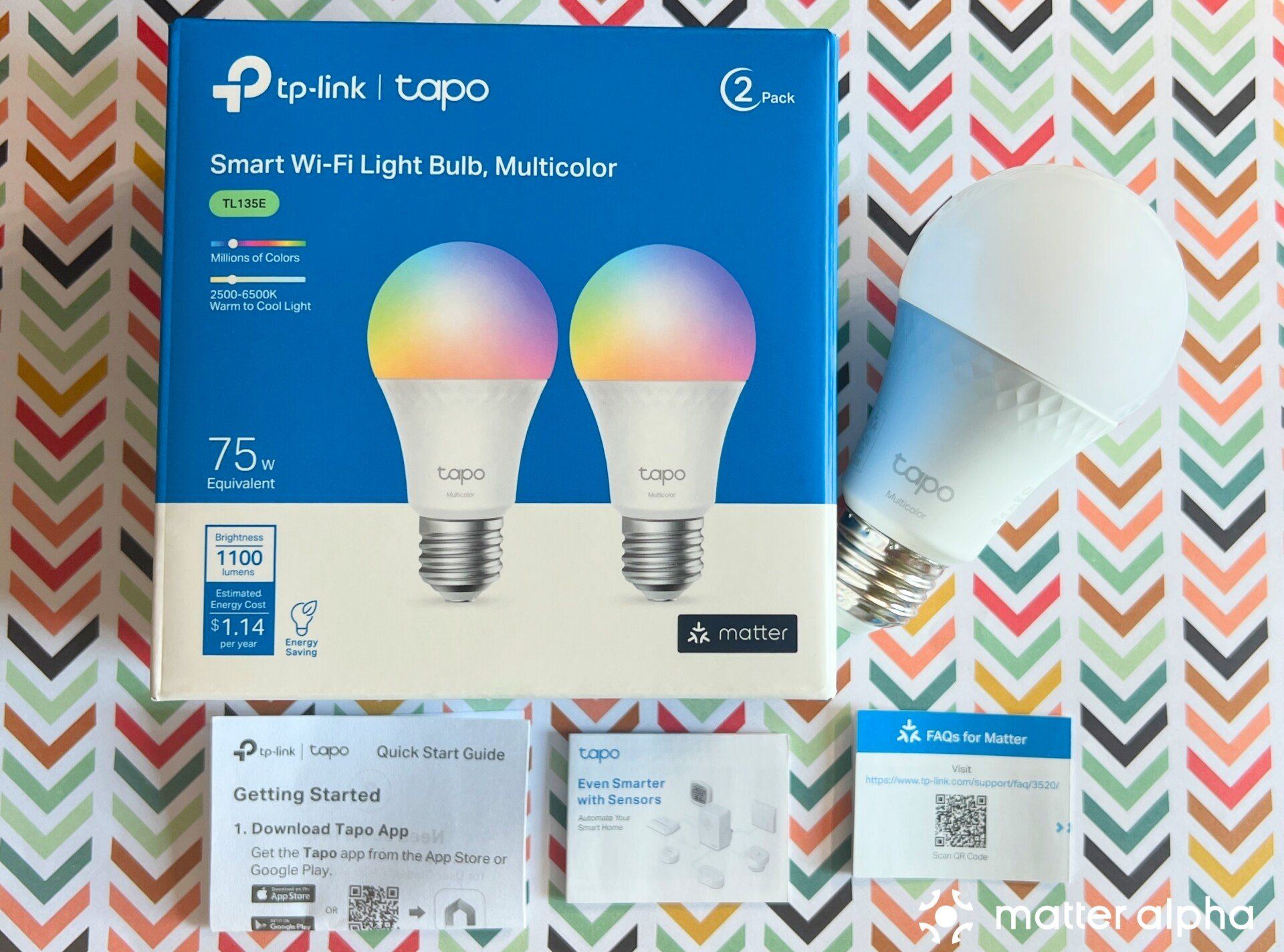 Tapo smart light bulb review unboxing