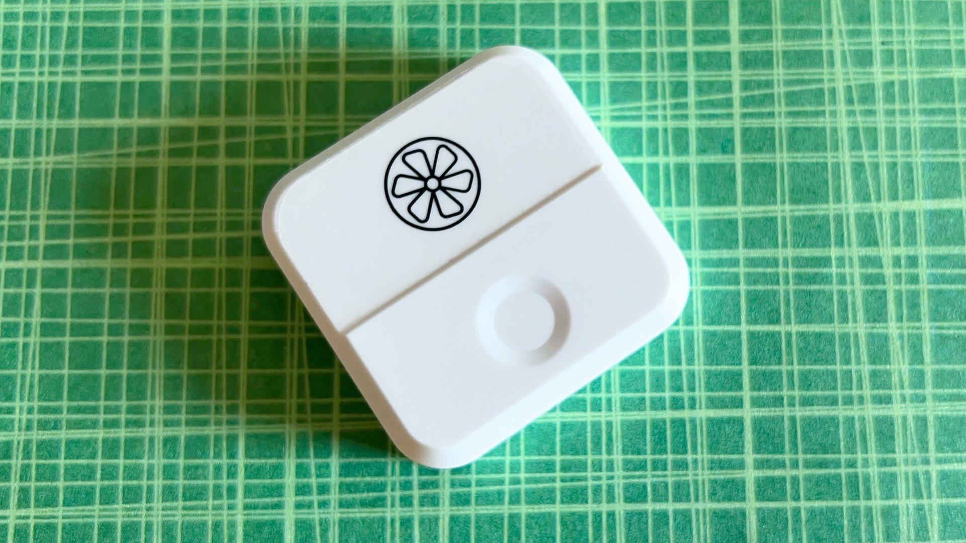 Tuo smart button review label